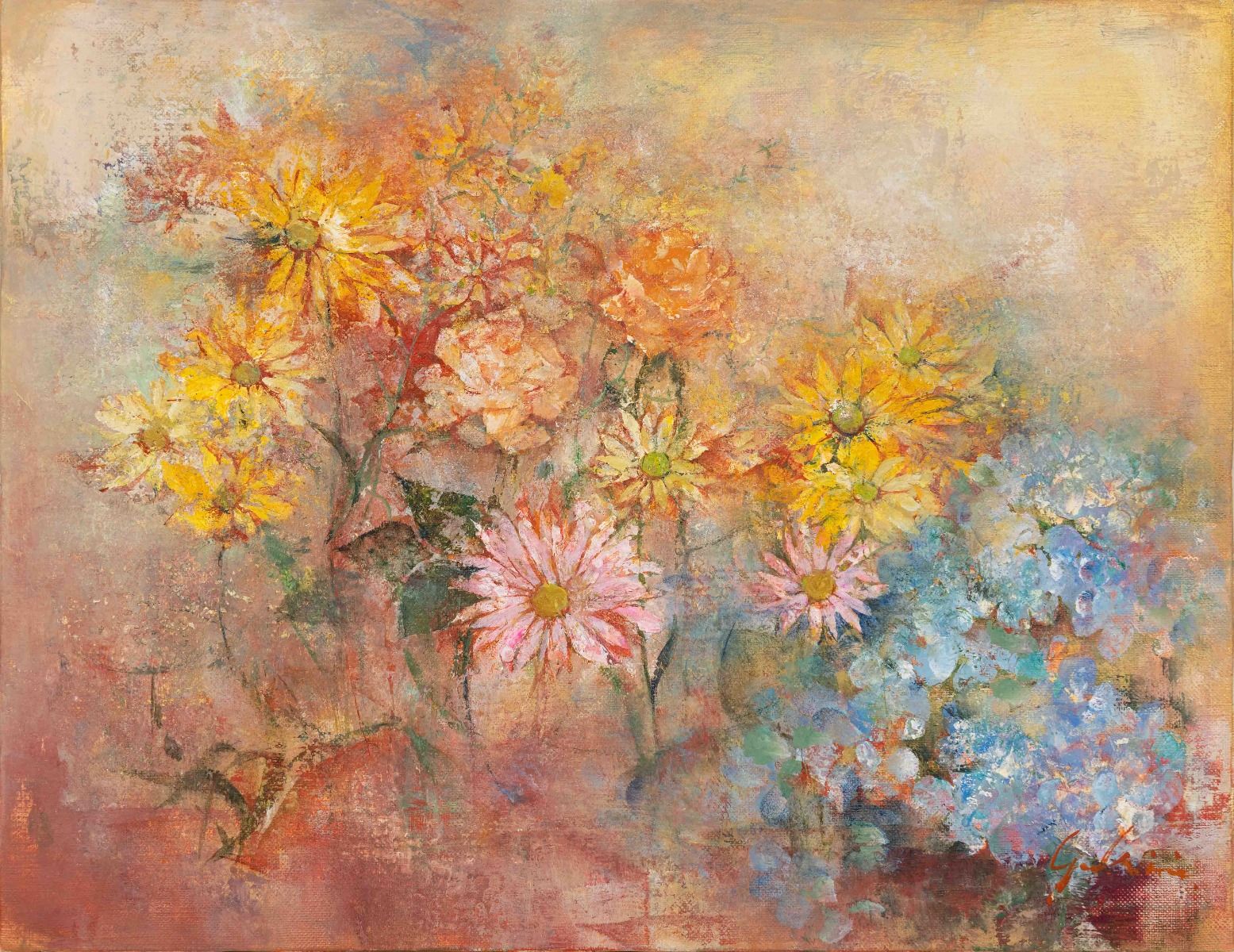 gathering Image of your art work hanging on the wall