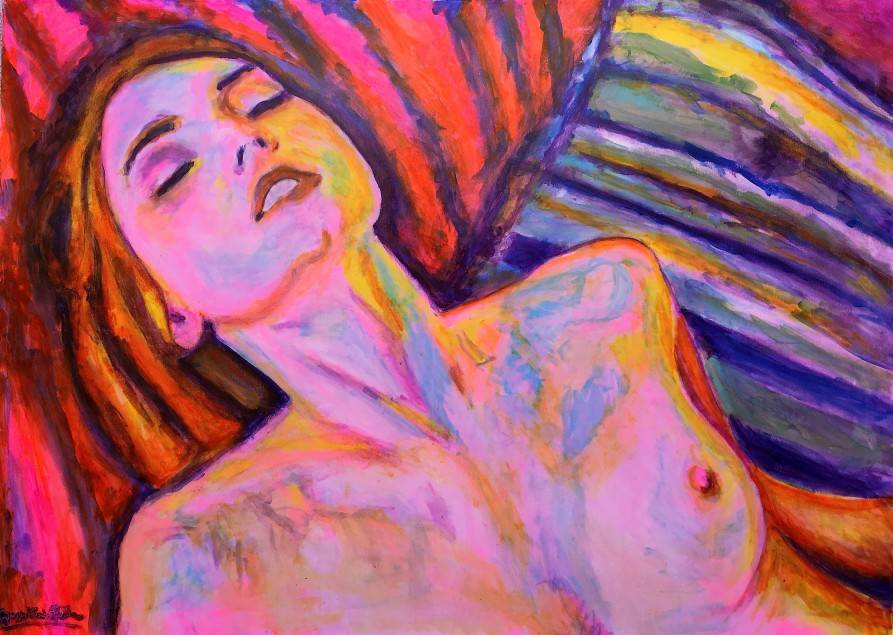 ...in rosa Image of your art work hanging on the wall